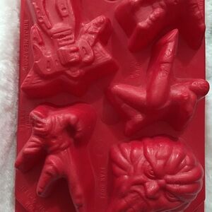 Power Ranger Plastic Jello Molds set